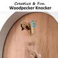 Aiitle Handmade Woodpecker Knocker