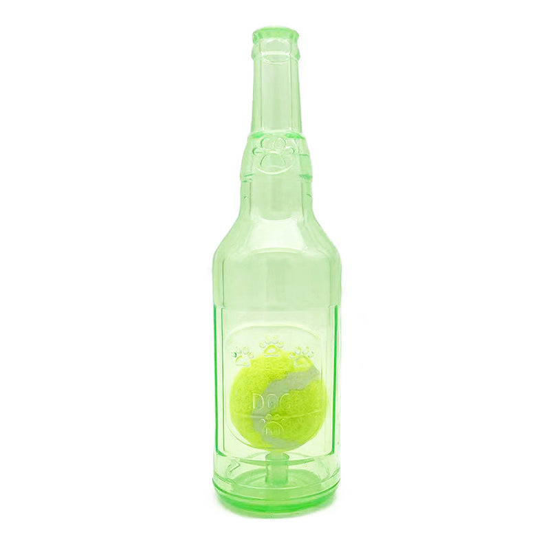 Aiitle Interactive Dog Squeaky Bottle Toy