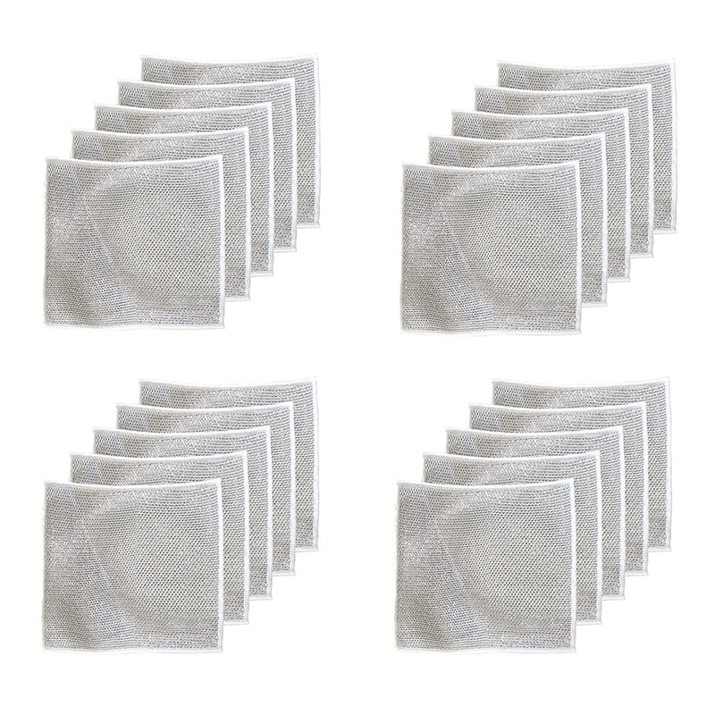 Aiitle Multipurpose Non-Scratch Wire Dishwashing Rags