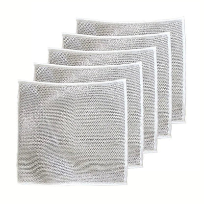 Aiitle Multipurpose Non-Scratch Wire Dishwashing Rags