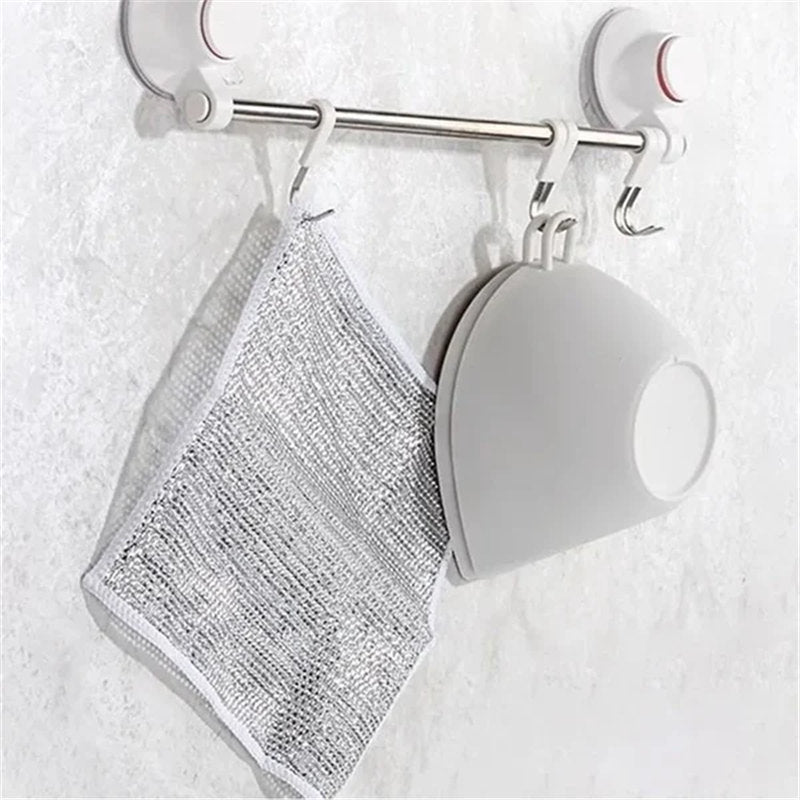 Aiitle Multipurpose Non-Scratch Wire Dishwashing Rags