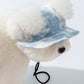 Aiitle Pet Tie Dye Sun Hat with Ear Holes