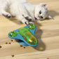 Aiitle Rotating Airplane Pet Food Dispenser Toy