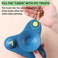 Aiitle Rotating Airplane Pet Food Dispenser Toy