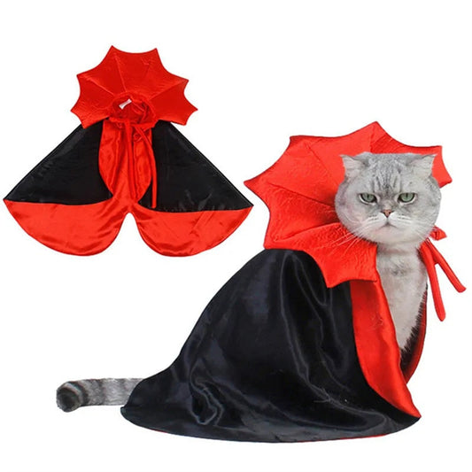 Aiitle Pet Halloween Costume Vampire Clock