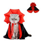 Aiitle Pet Halloween Costume Vampire Clock