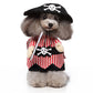 Aiitle Halloween Pirate Dog Costume With Hat