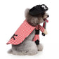 Aiitle Halloween Pirate Dog Costume With Hat