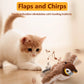 Aiitle Interactive Rechargeable Flopping Plush Cat Toys