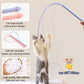 Aiitle Silicone Simulate Tail Cat Wand