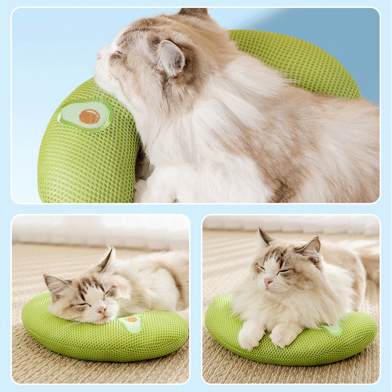 Aiitle Soft Breathable U Shape Pillow for Cats, Dogs