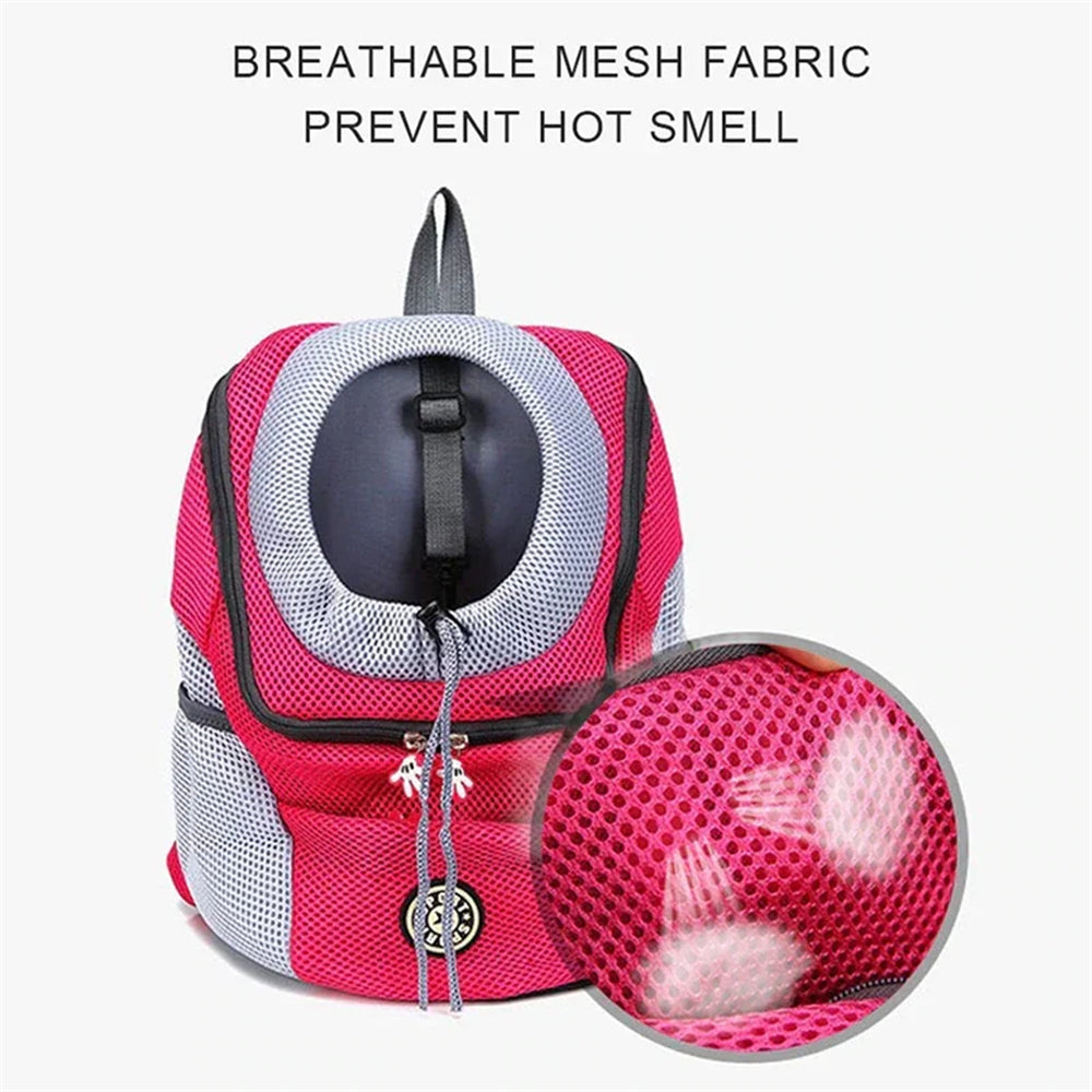 Aiitle Adjustable Mesh Outdoor Dog Backpack