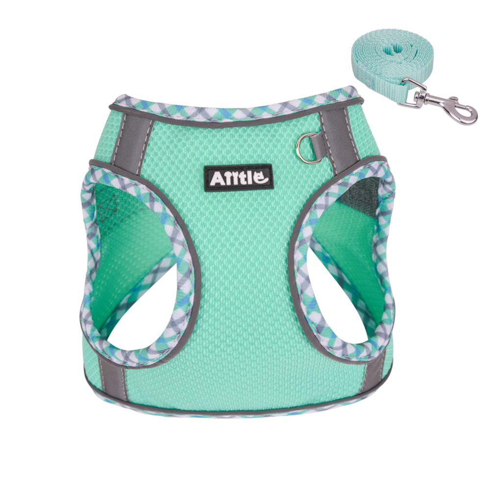 Aiitle Step in Breathable Air Mesh Dog Harness Purple