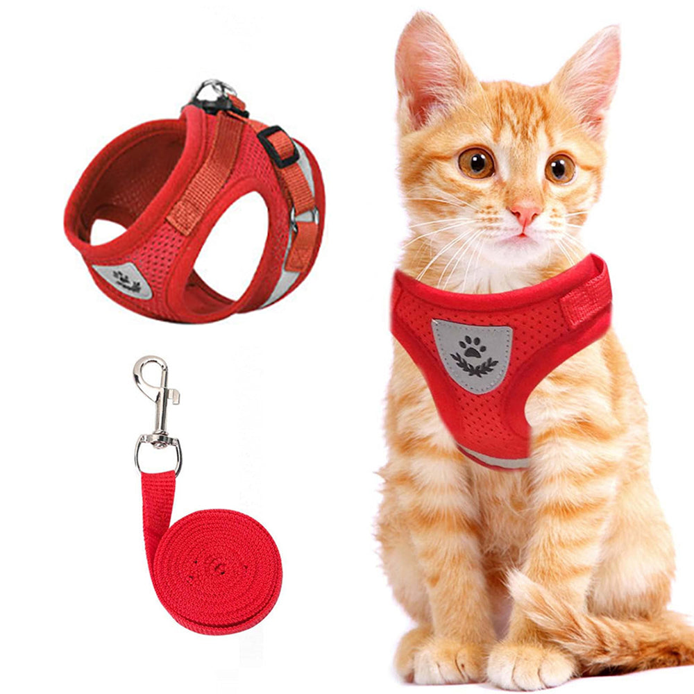 Aiitle Adjust Breathable Pet Harness Leash Set