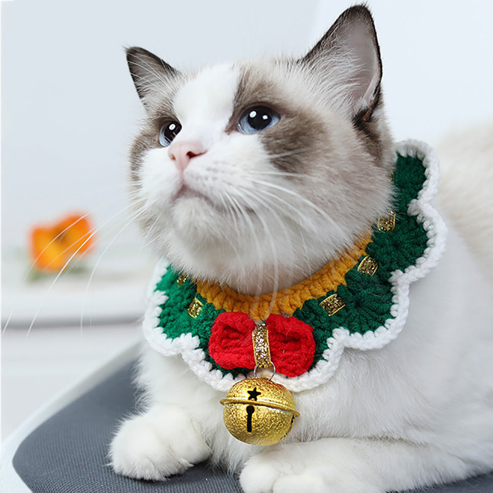 Cat sales collar christmas