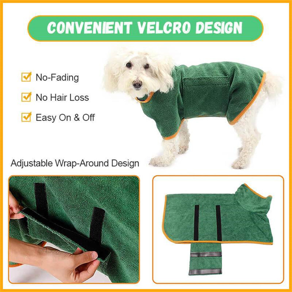 Aiitle Fast Drying Pet Bathrobe