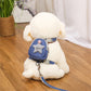 Aiitle Cute Adjustable Pet Harness Leash Set With Backpack