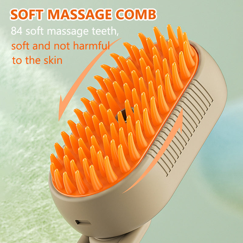Aiitle 3 In 1 Electric Spray Massage Pet Comb