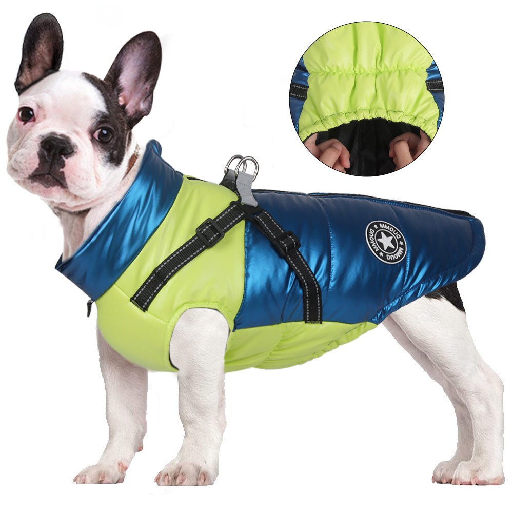 Aiitle Reflective Dog Harness Winter Jacket