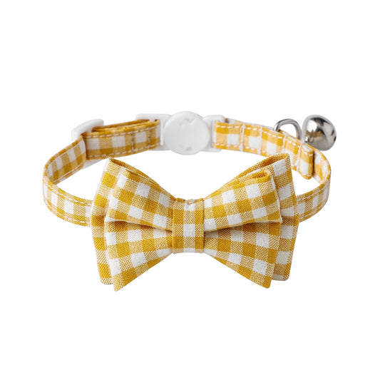 AIITLE Breakaway Cat Collar with Cute Bow Tie and Bell, Safety Collars | AIITLE