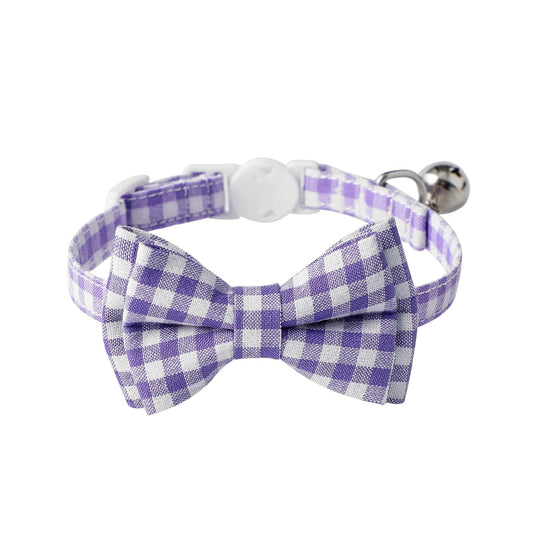 AIITLE Breakaway Cat Collar with Cute Bow Tie and Bell, Safety Collars | AIITLE