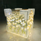 Aiitle DIY Tulip Magic Cube Mirror Night Light