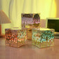 Aiitle DIY Tulip Magic Cube Mirror Night Light