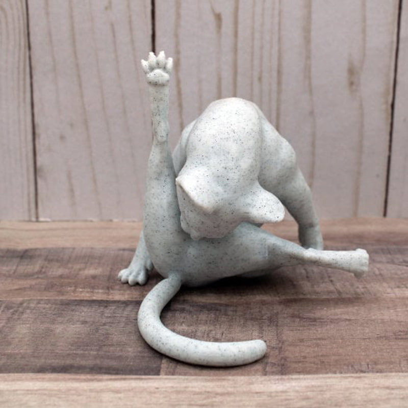 Aiitle Funny Gift Idea No Shame Cat Sculpture