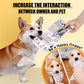 Aiitle Squeaky Newspaper Interactive Dog Toy